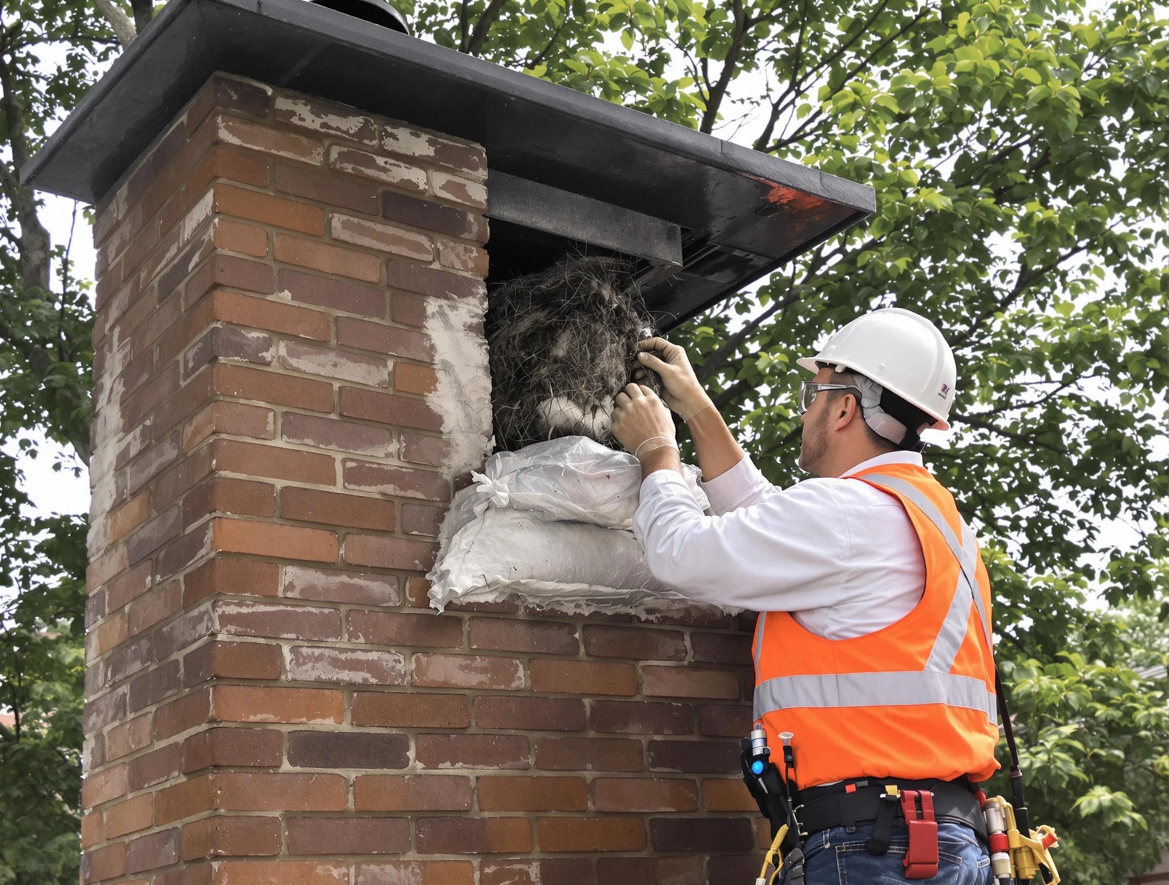 Humane removal of debris and animals by Plain City Chimney Sweep in Plain City, UT
