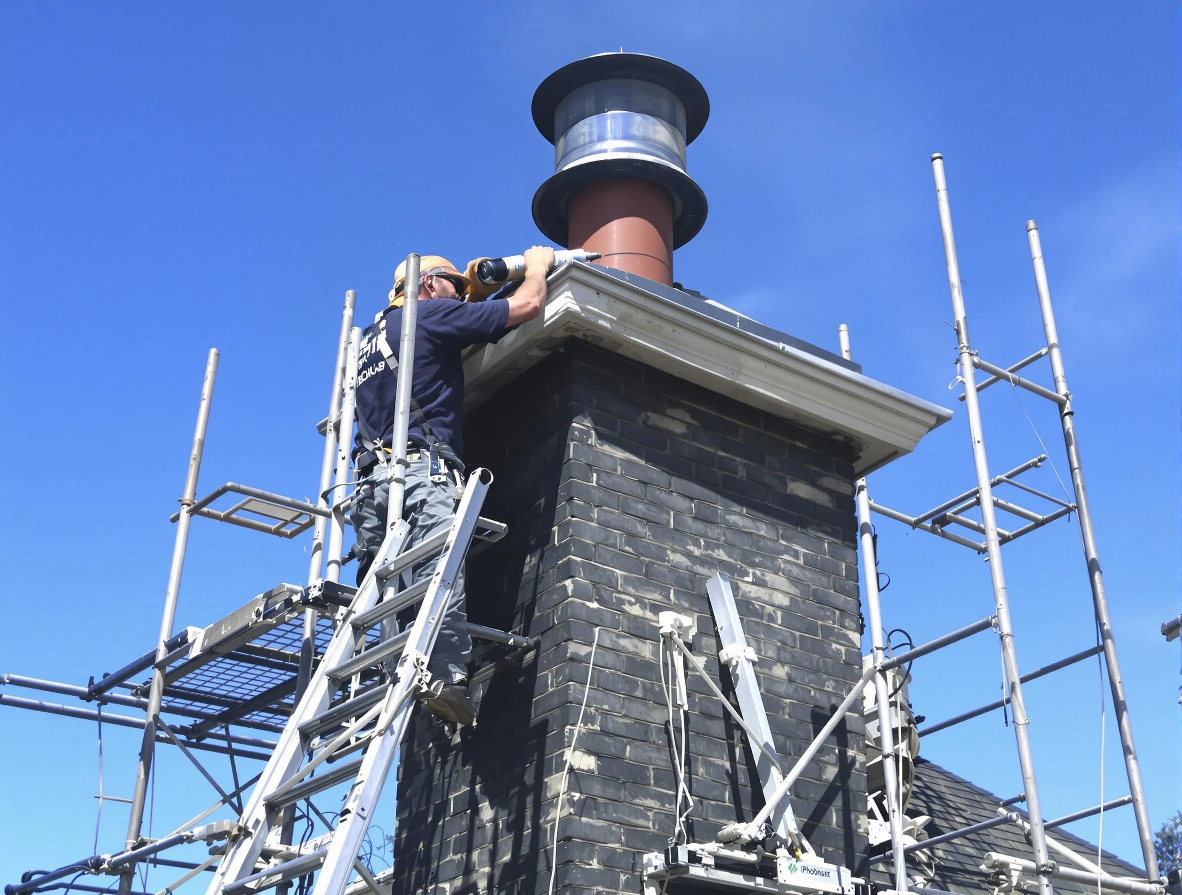 Sturdy chimney crown finished by Plain City Chimney Sweep in Plain City, UT