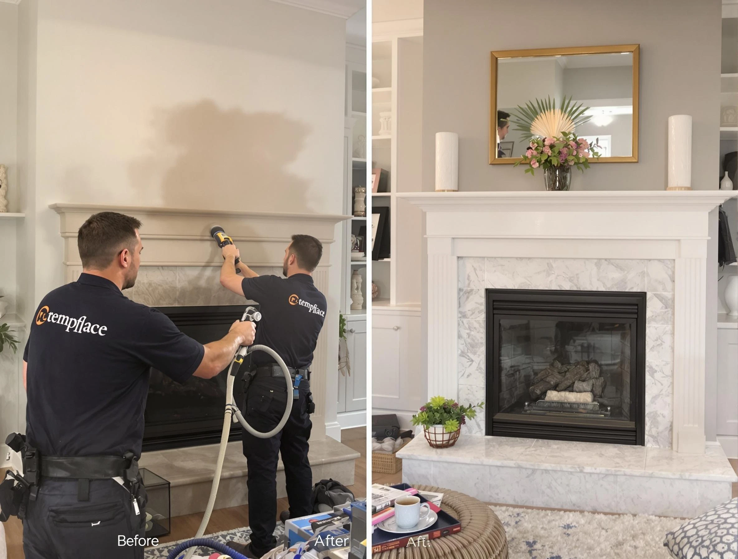 Professional soot removal by Plain City Chimney Sweep team in Plain City, UT